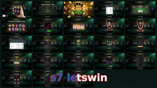 Main screen of S7 Letswin bet page for PK players